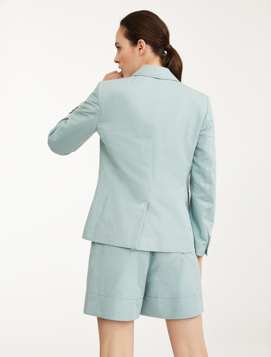 Blazer in cotone e lino Weekend Maxmara Blazer in cotone e lino Weekend Maxmara