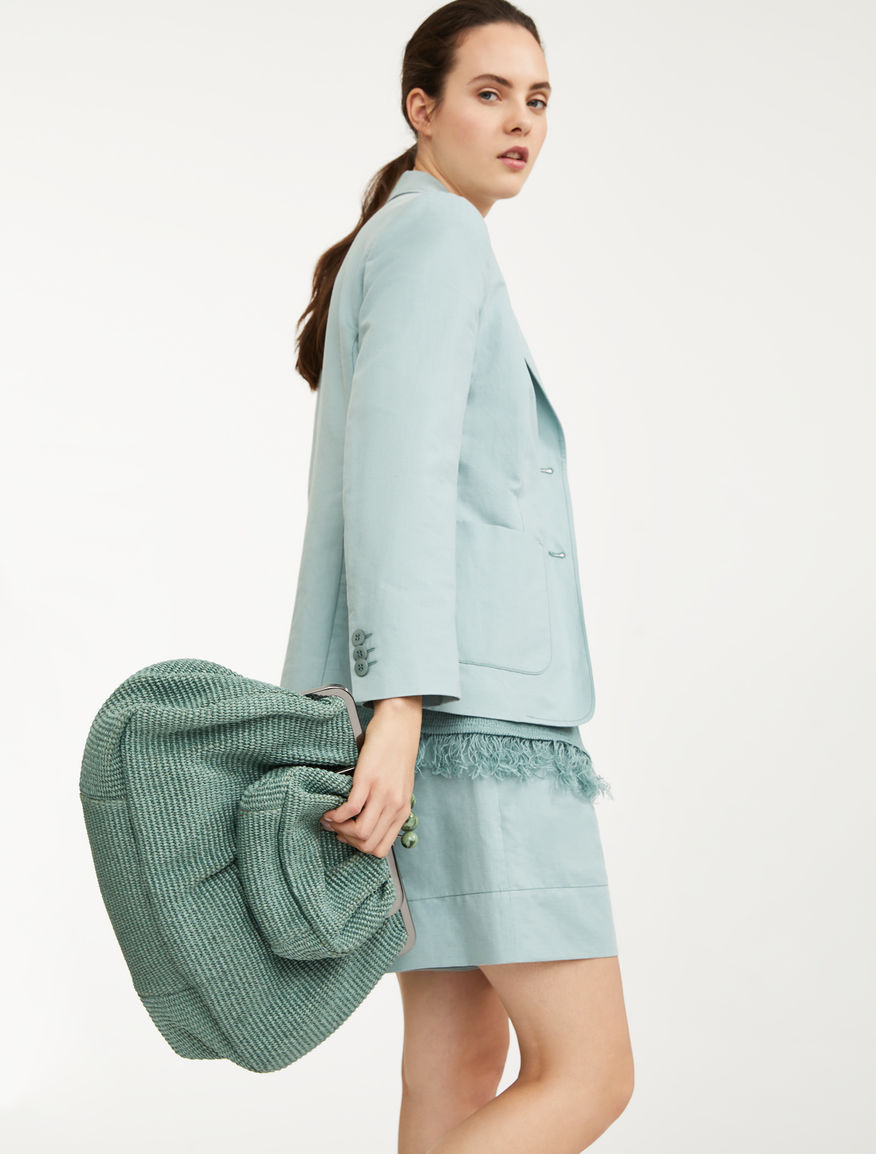 Blazer in cotone e lino Weekend Maxmara Blazer in cotone e lino Weekend Maxmara