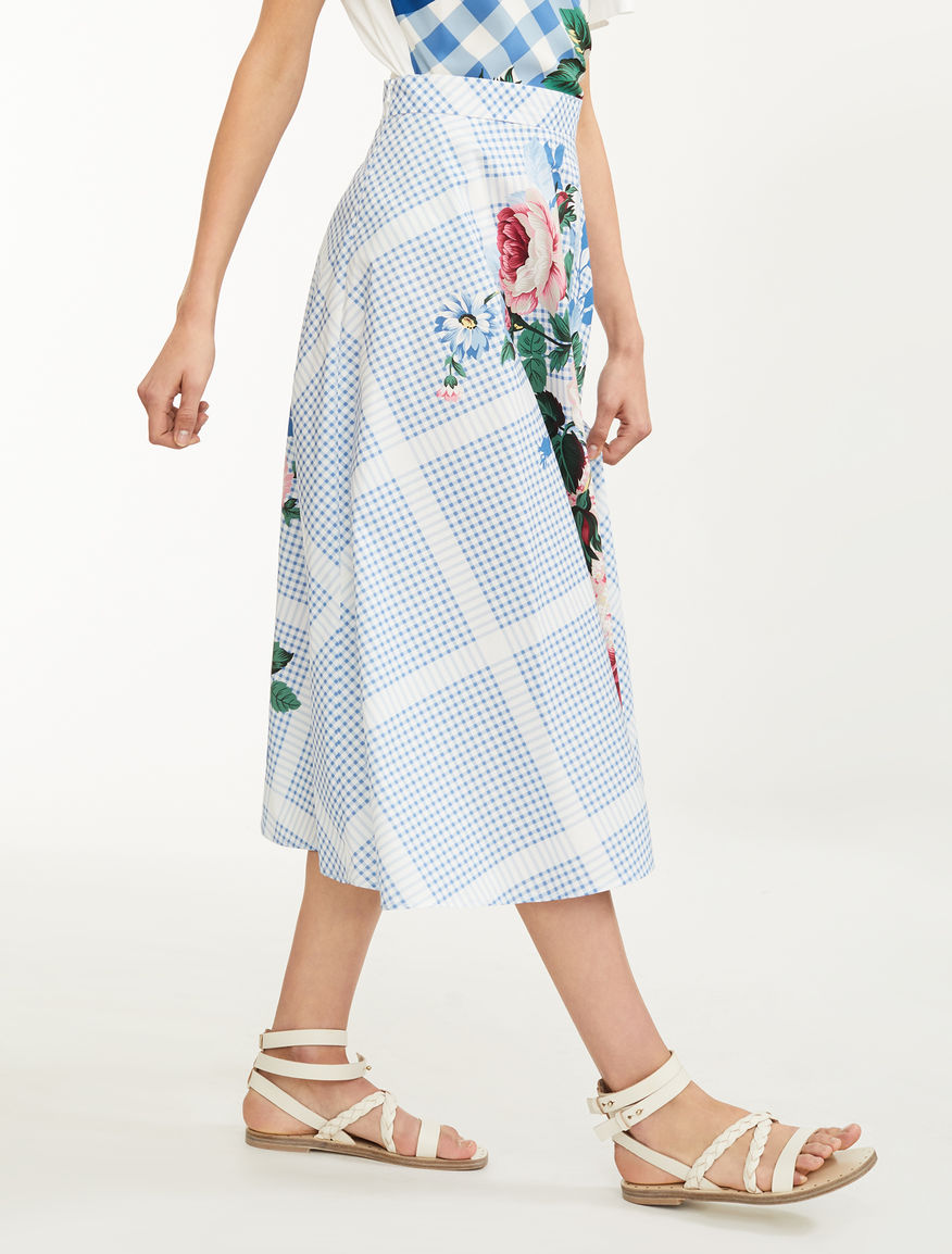 Gonna in popeline di cotone Weekend Maxmara Gonna in popeline di cotone Weekend Maxmara