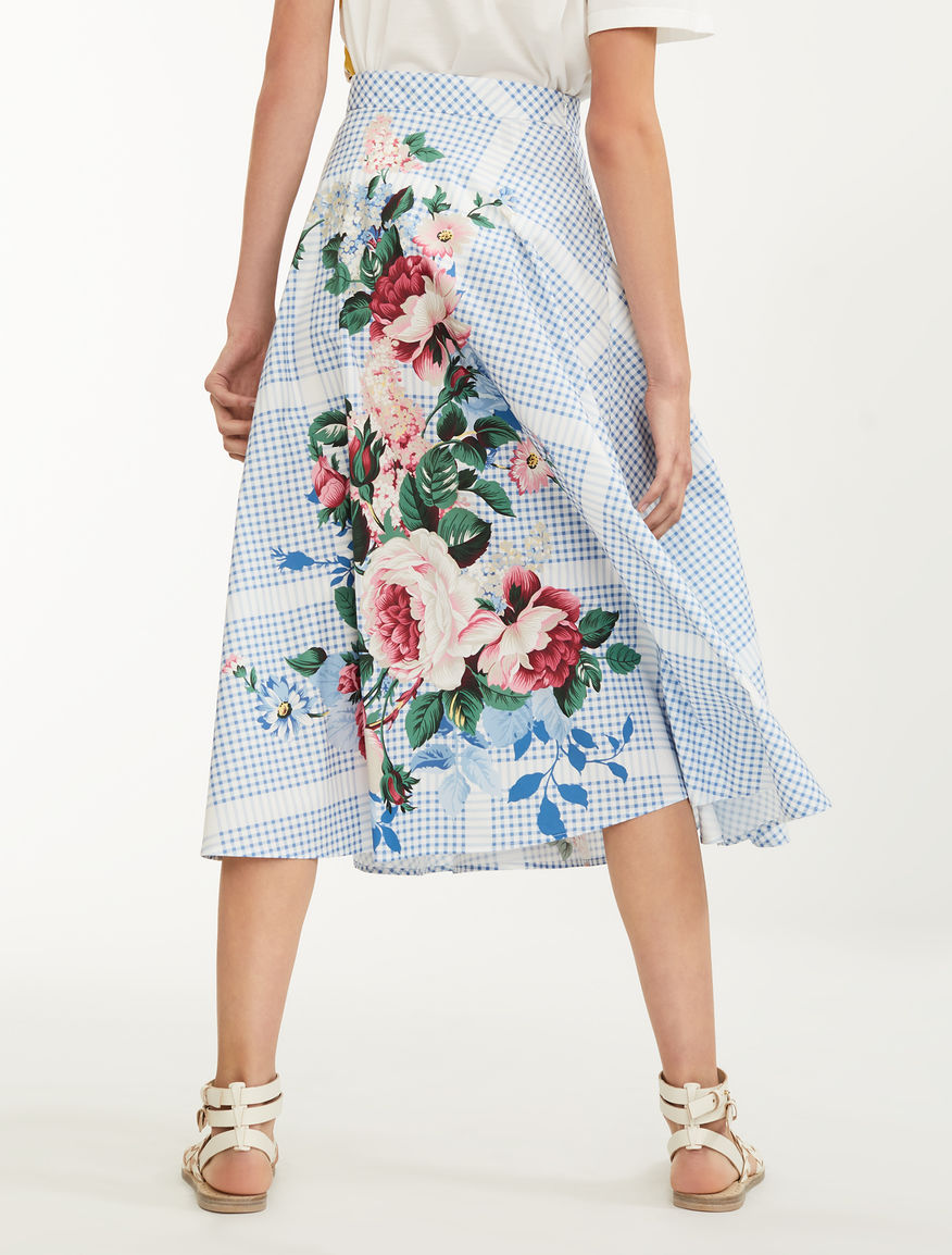Gonna in popeline di cotone Weekend Maxmara Gonna in popeline di cotone Weekend Maxmara