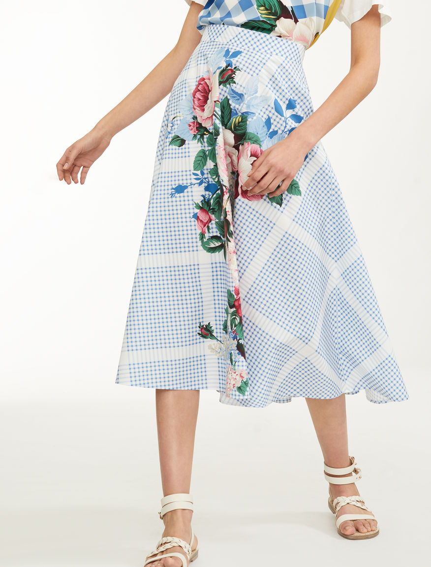 Gonna in popeline di cotone Weekend Maxmara Gonna in popeline di cotone Weekend Maxmara
