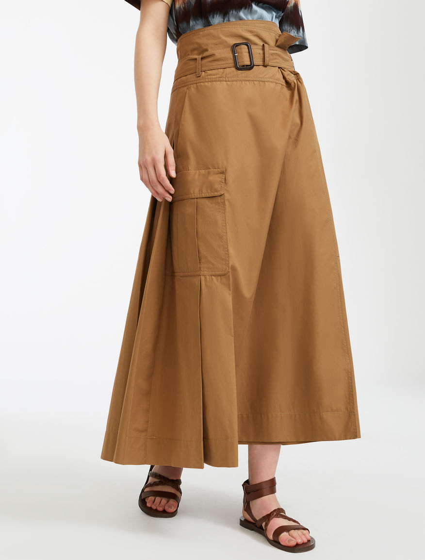 Cotton poplin skirt Weekend Maxmara Cotton poplin skirt Weekend Maxmara
