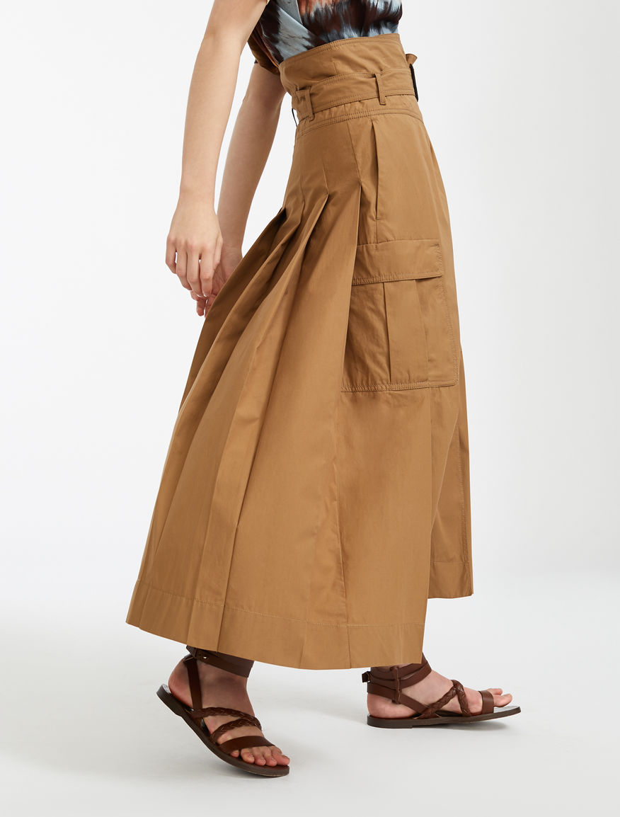 Cotton poplin skirt Weekend Maxmara Cotton poplin skirt Weekend Maxmara