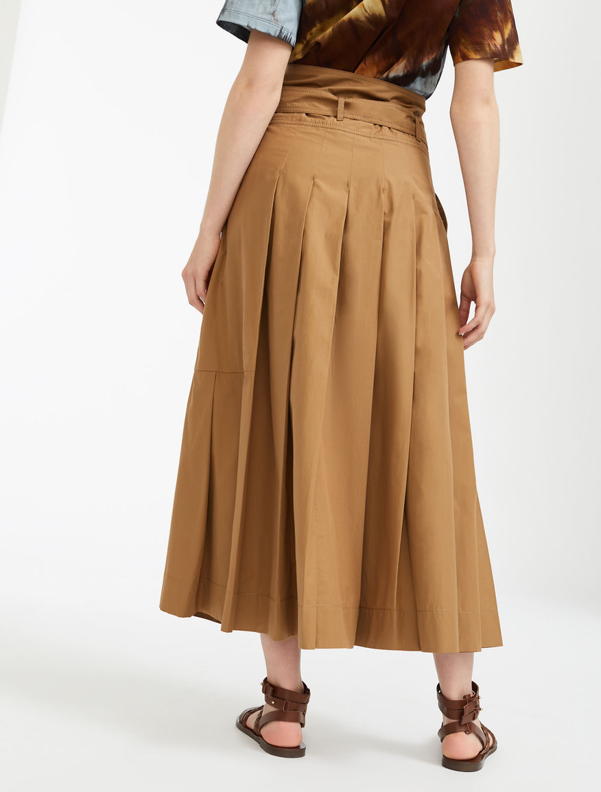 Cotton poplin skirt Weekend Maxmara Cotton poplin skirt Weekend Maxmara
