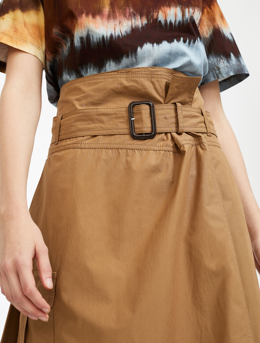 Cotton poplin skirt Weekend Maxmara Cotton poplin skirt Weekend Maxmara