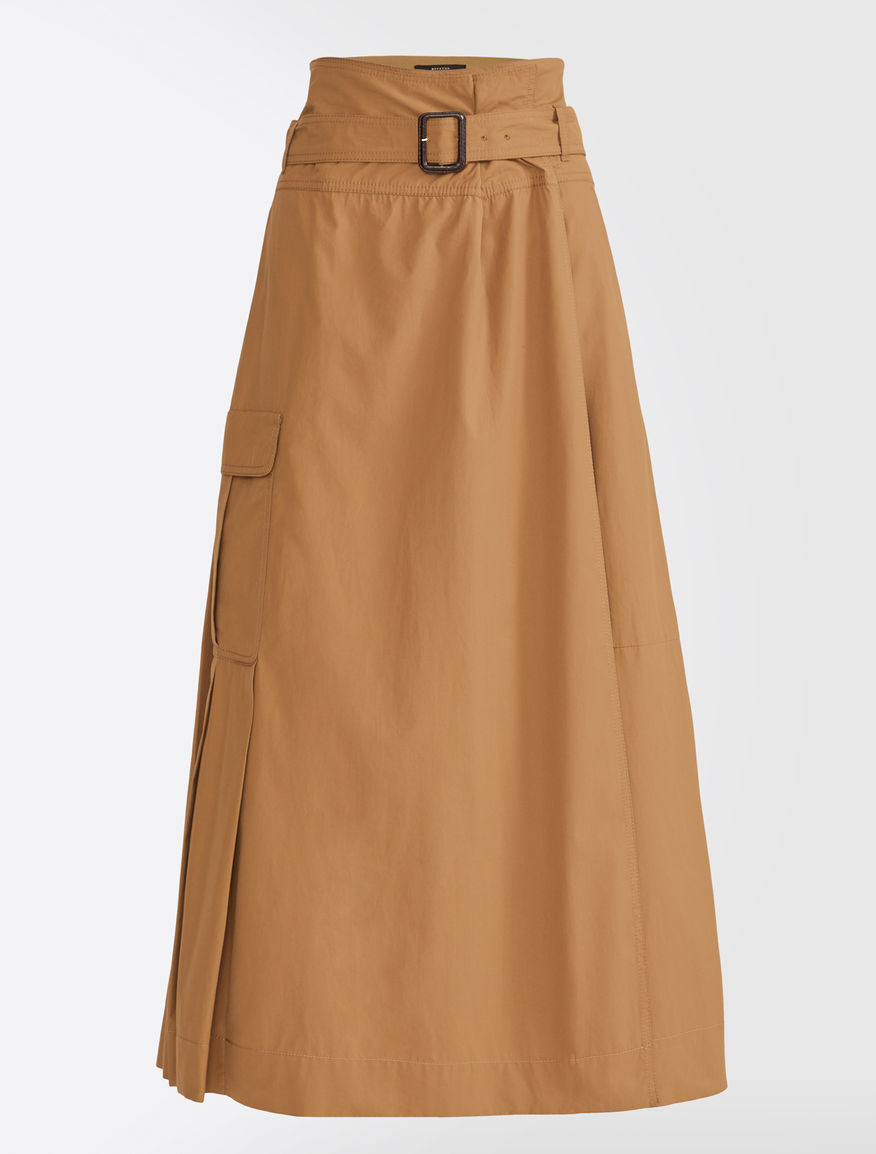 Cotton poplin skirt Weekend Maxmara Cotton poplin skirt Weekend Maxmara