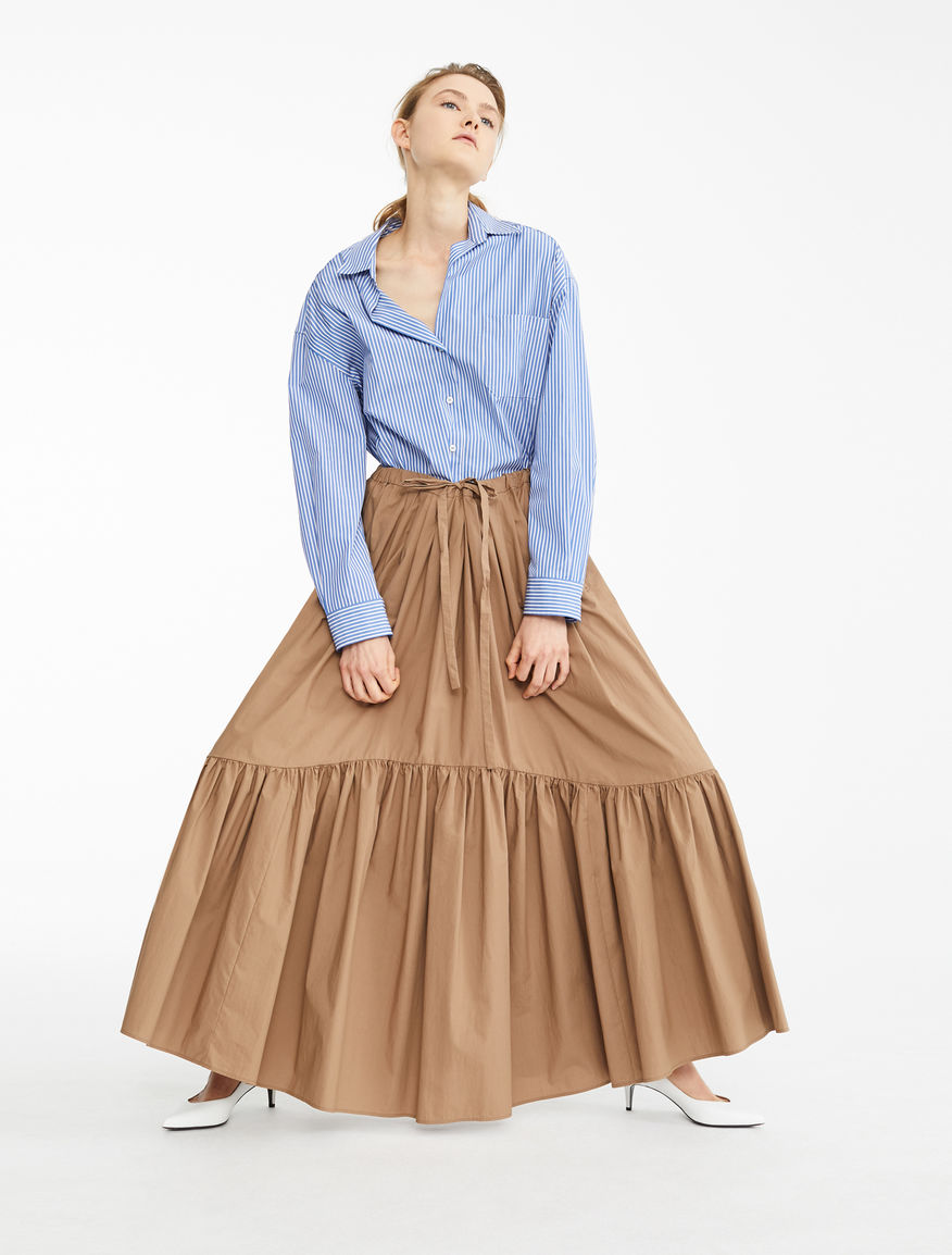 Cotton poplin skirt Weekend Maxmara Cotton poplin skirt Weekend Maxmara