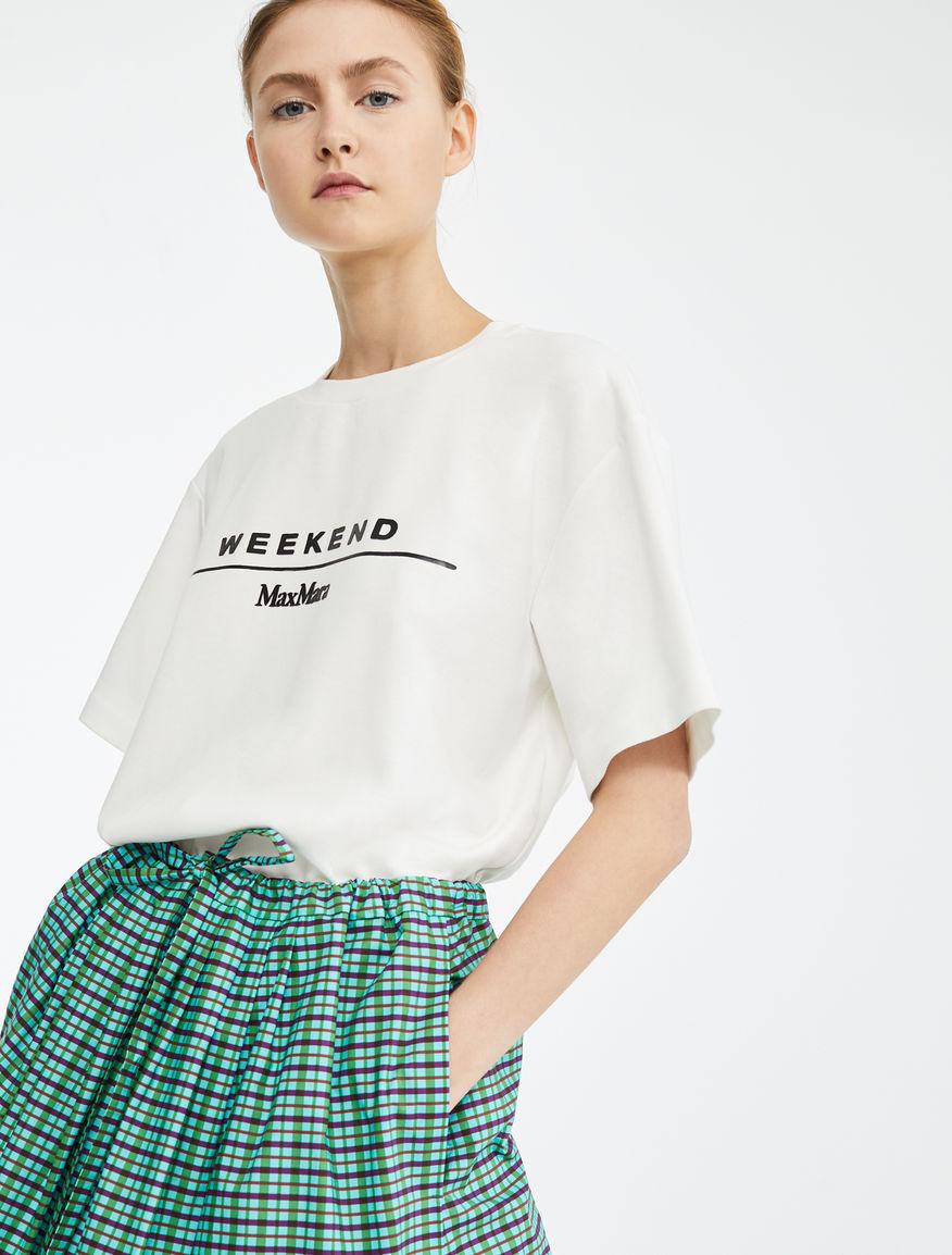 Cotton poplin skirt Weekend Maxmara Cotton poplin skirt Weekend Maxmara