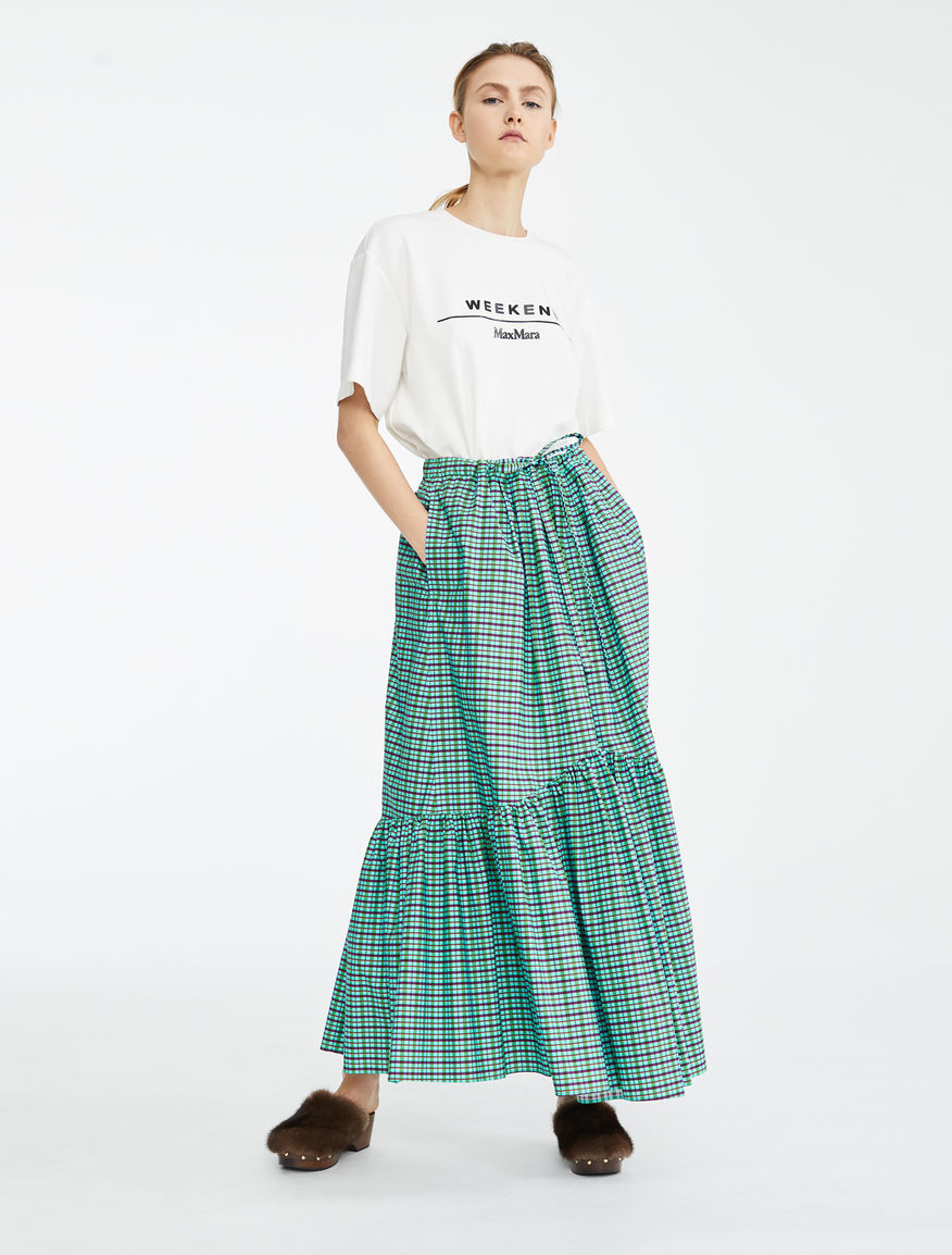 Cotton poplin skirt Weekend Maxmara Cotton poplin skirt Weekend Maxmara