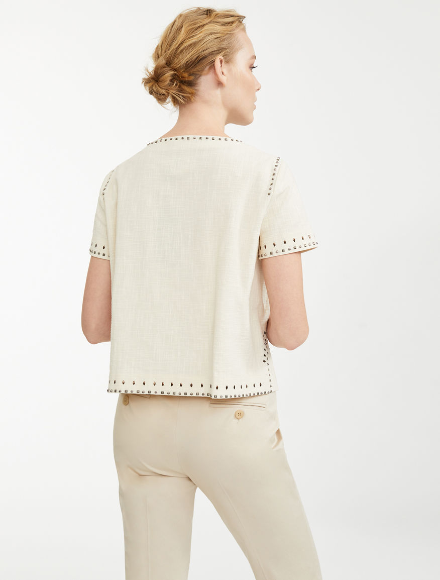 Cotton canvas top Weekend Maxmara Cotton canvas top Weekend Maxmara
