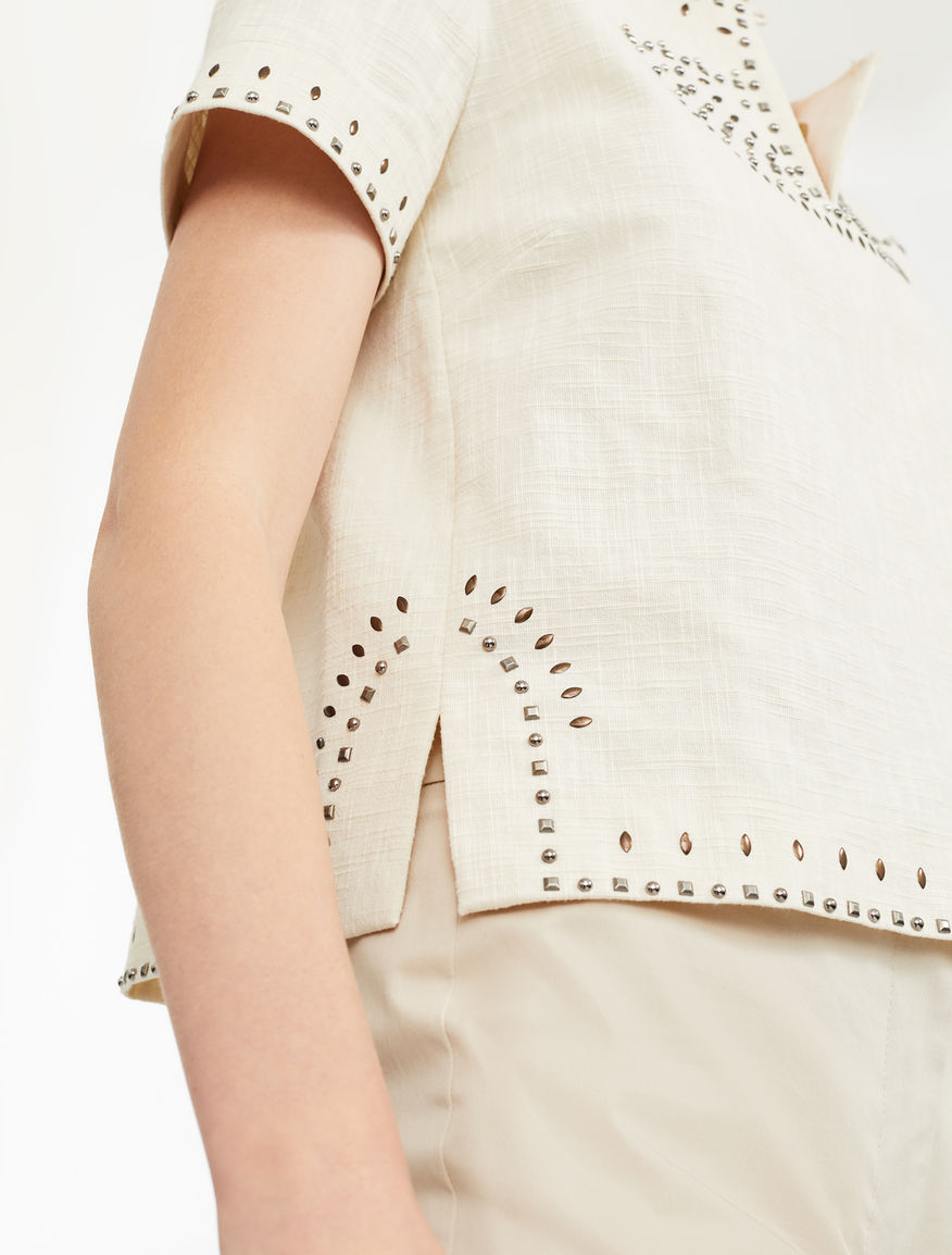 Cotton canvas top Weekend Maxmara Cotton canvas top Weekend Maxmara