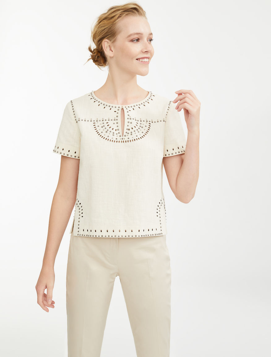 Cotton canvas top Weekend Maxmara Cotton canvas top Weekend Maxmara
