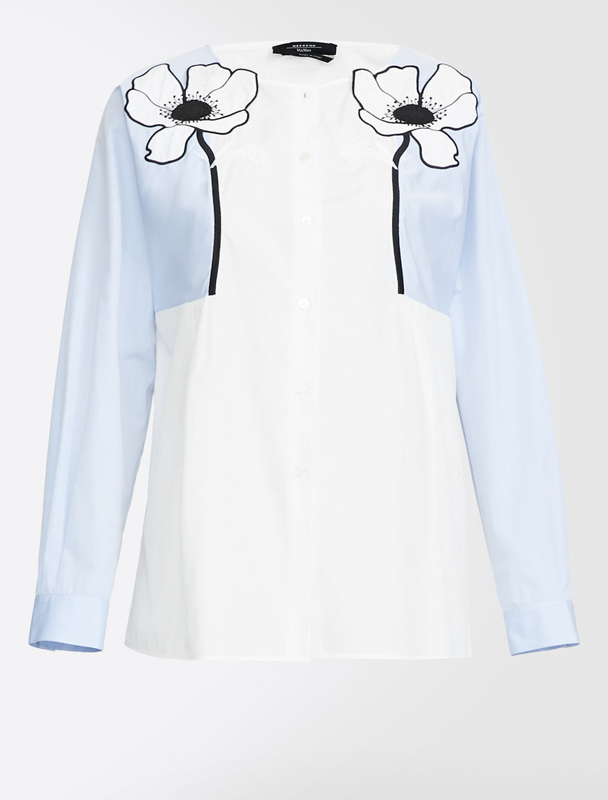 Cotton poplin shirt Weekend Maxmara Cotton poplin shirt Weekend Maxmara