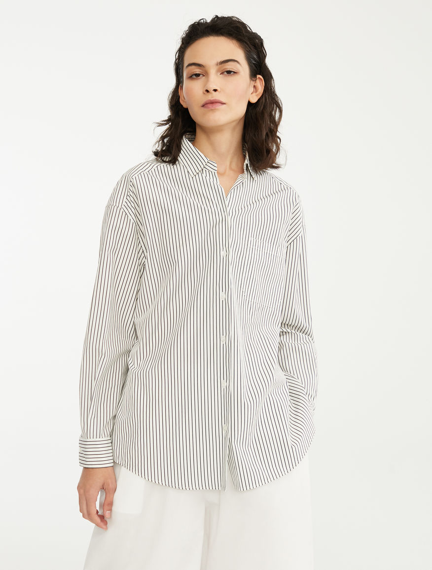 Camicia in popeline di cotone Weekend Maxmara Camicia in popeline di cotone Weekend Maxmara