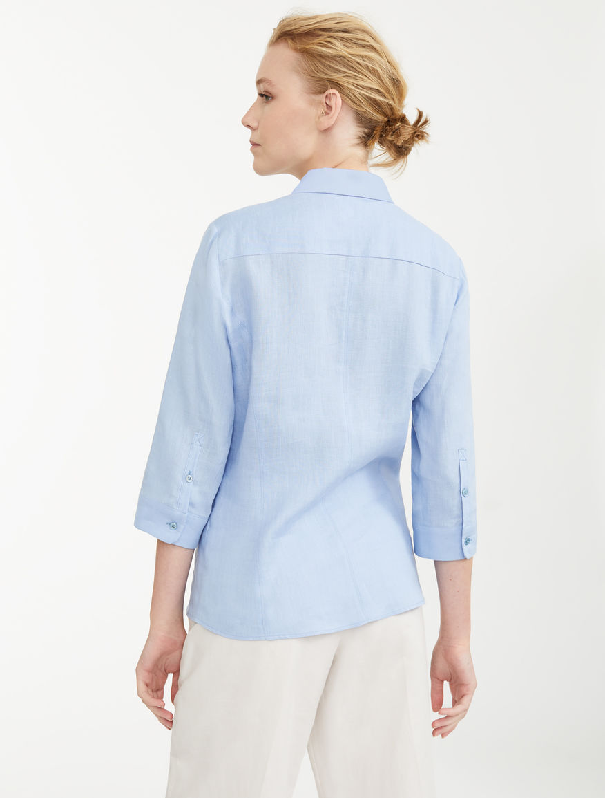 Camicia in tela di lino Weekend Maxmara Camicia in tela di lino Weekend Maxmara