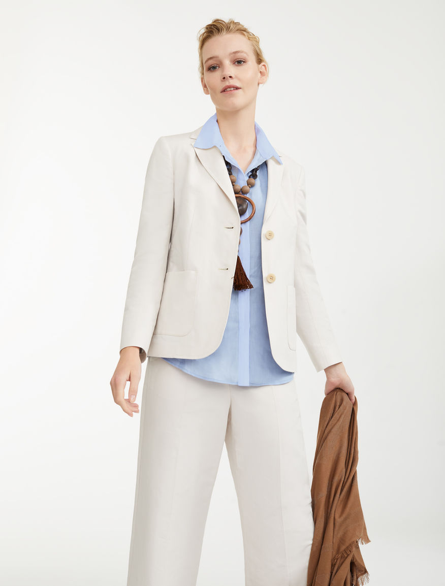 Camicia in tela di lino Weekend Maxmara Camicia in tela di lino Weekend Maxmara