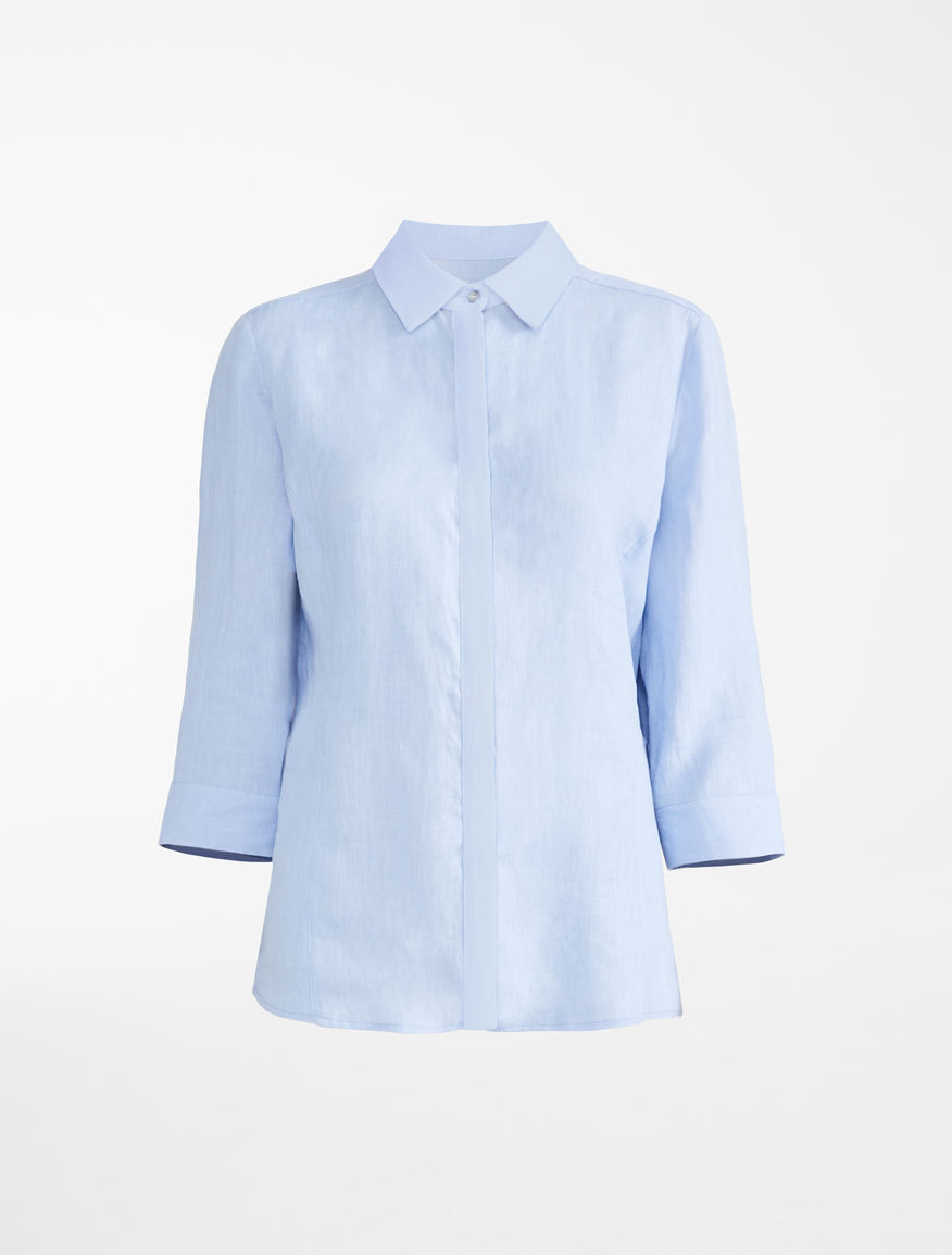 Camicia in tela di lino Weekend Maxmara Camicia in tela di lino Weekend Maxmara