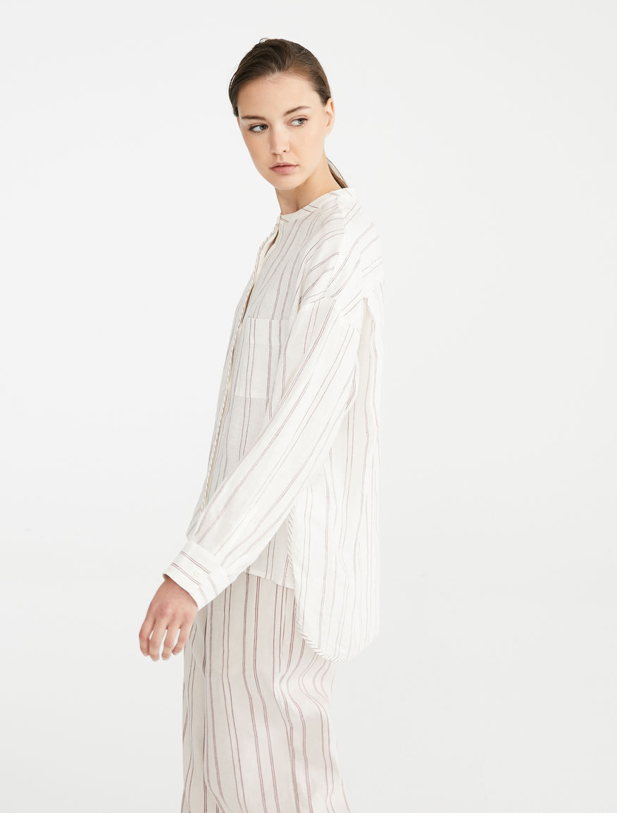 Camicia in tela di lino Weekend Maxmara Camicia in tela di lino Weekend Maxmara