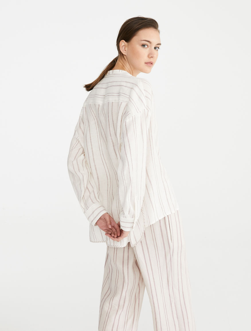 Camicia in tela di lino Weekend Maxmara Camicia in tela di lino Weekend Maxmara