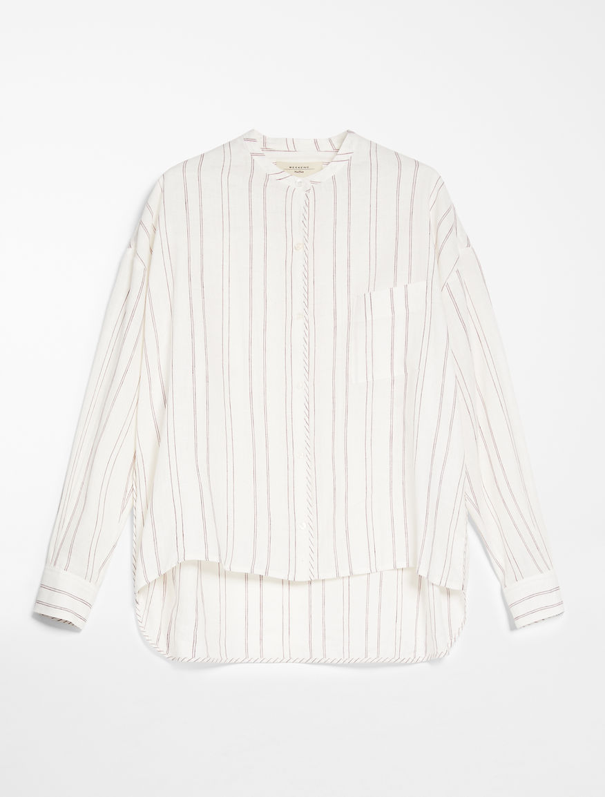 Camicia in tela di lino Weekend Maxmara Camicia in tela di lino Weekend Maxmara