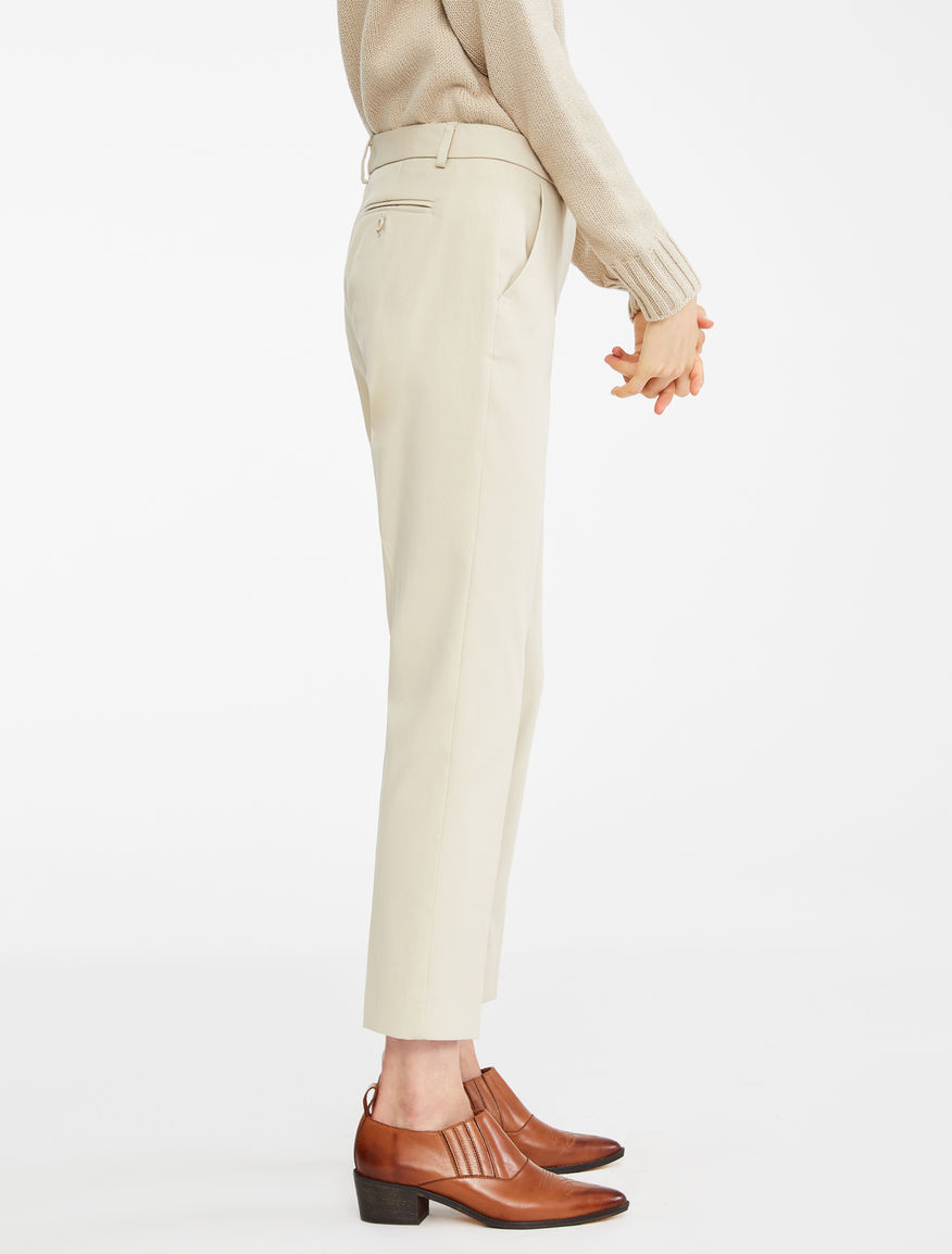 Stretch cotton trousers Weekend Maxmara Stretch cotton trousers Weekend Maxmara