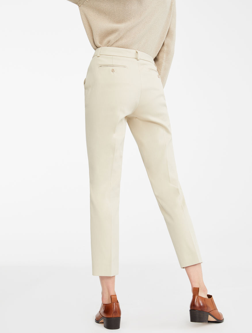 Stretch cotton trousers Weekend Maxmara Stretch cotton trousers Weekend Maxmara