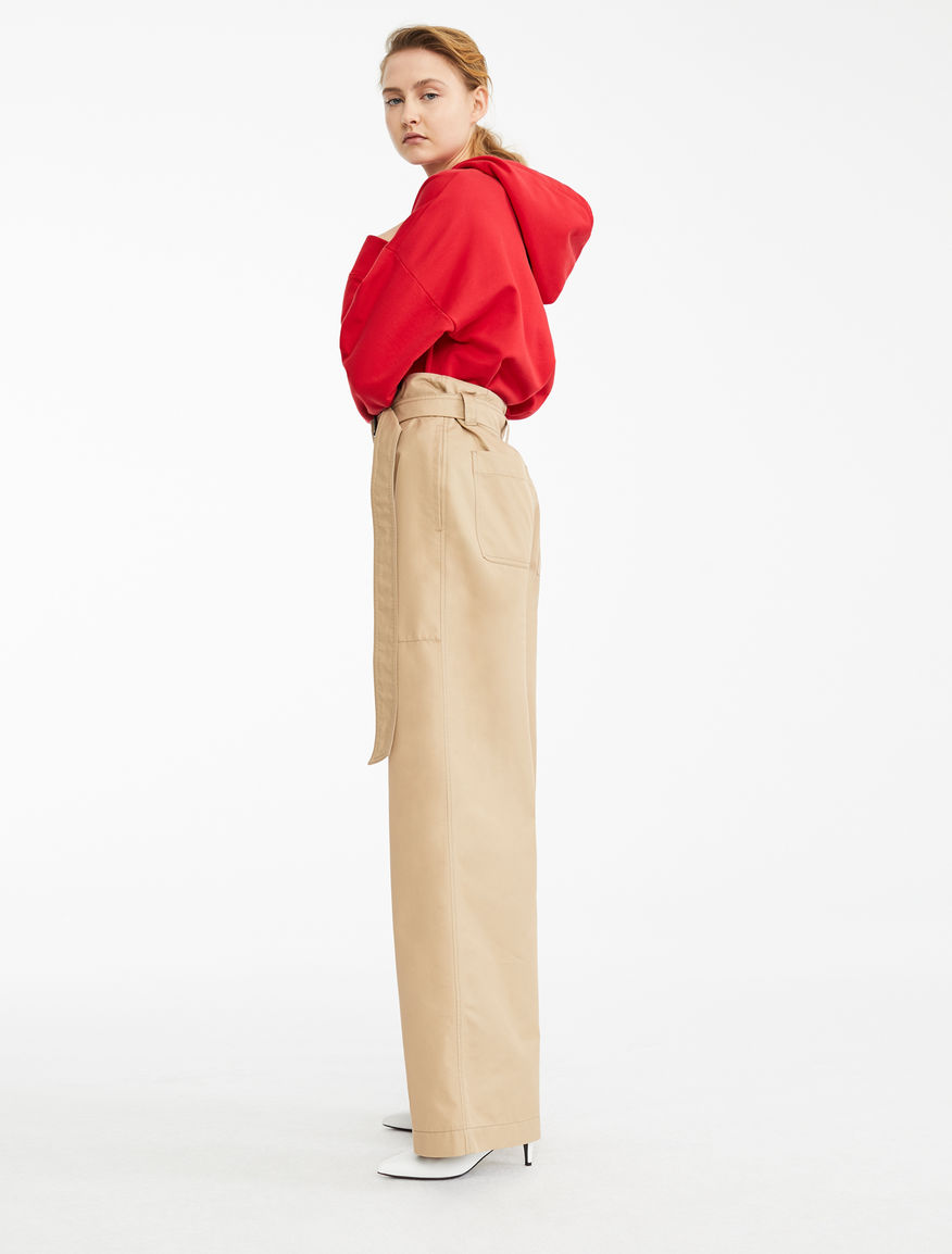 Cotton gabardine trousers Weekend Maxmara Cotton gabardine trousers Weekend Maxmara