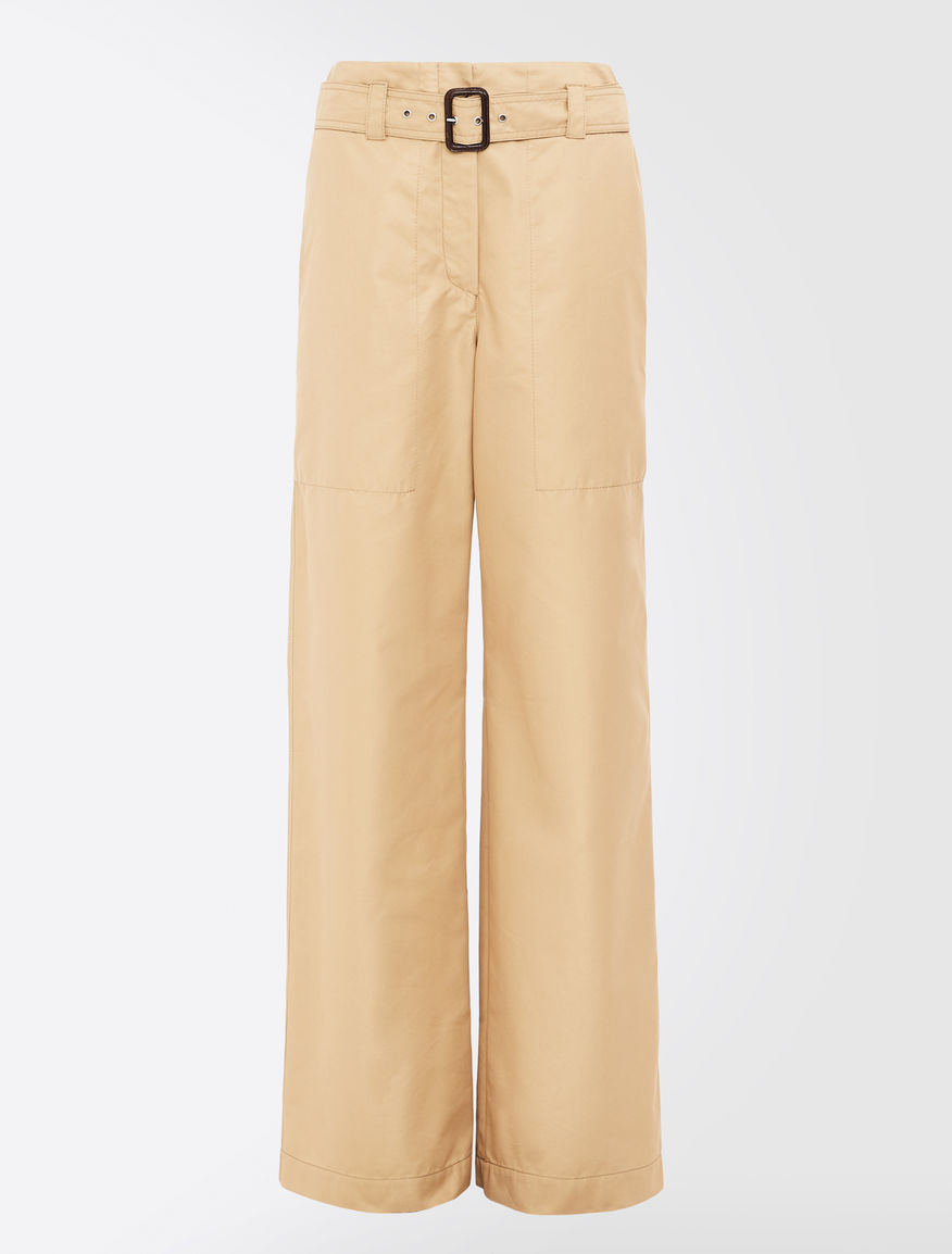 Cotton gabardine trousers Weekend Maxmara Cotton gabardine trousers Weekend Maxmara