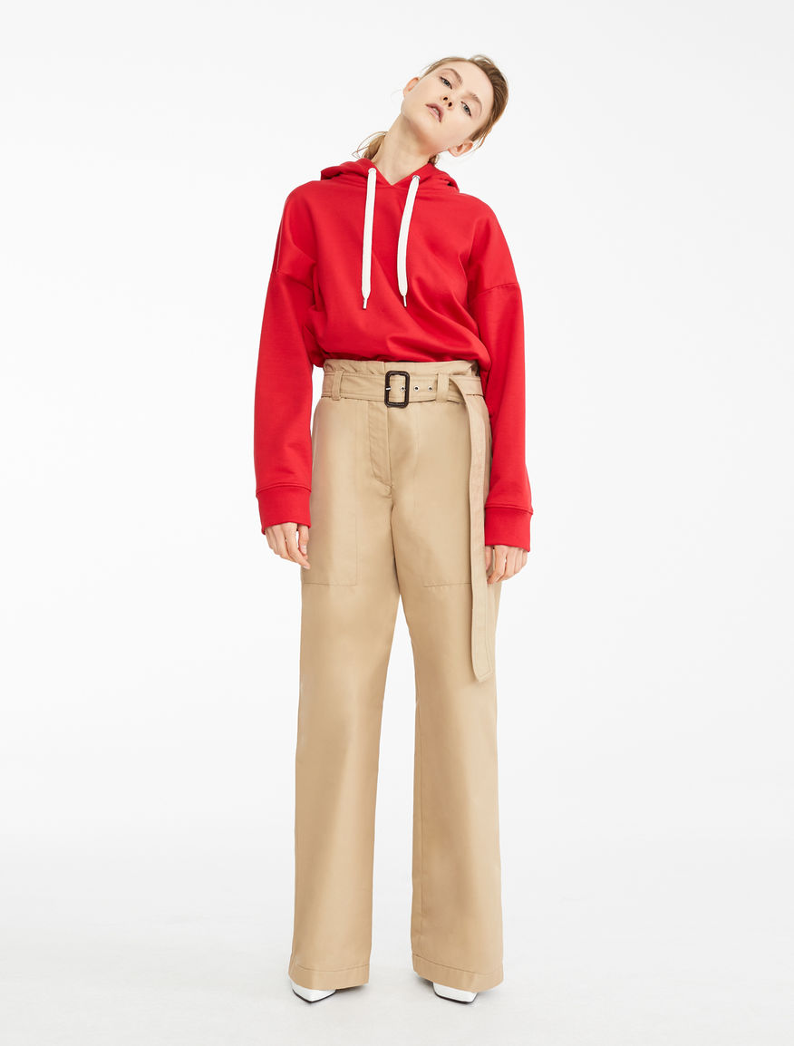 Cotton gabardine trousers Weekend Maxmara Cotton gabardine trousers Weekend Maxmara