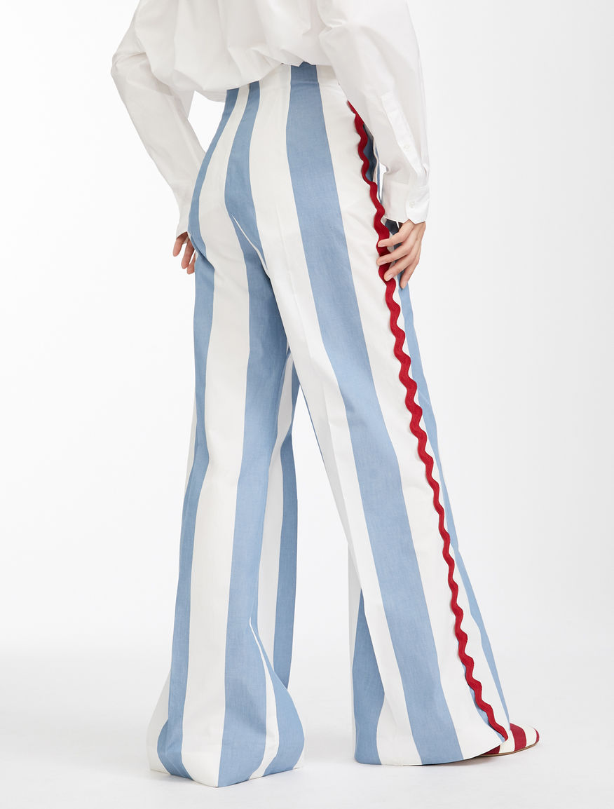 Trousers in cotton canvas Weekend Maxmara Trousers in cotton canvas Weekend Maxmara