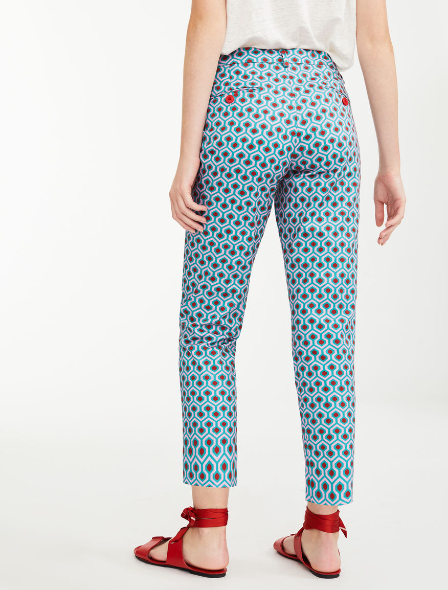 Cotton gabardine trousers Weekend Maxmara Cotton gabardine trousers Weekend Maxmara
