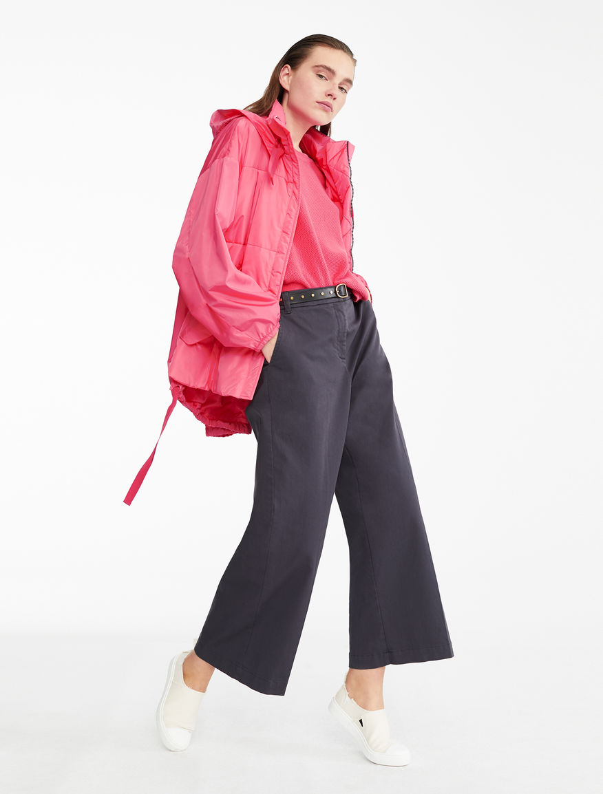 Pantaloni in twill di cotone Weekend Maxmara Pantaloni in twill di cotone Weekend Maxmara