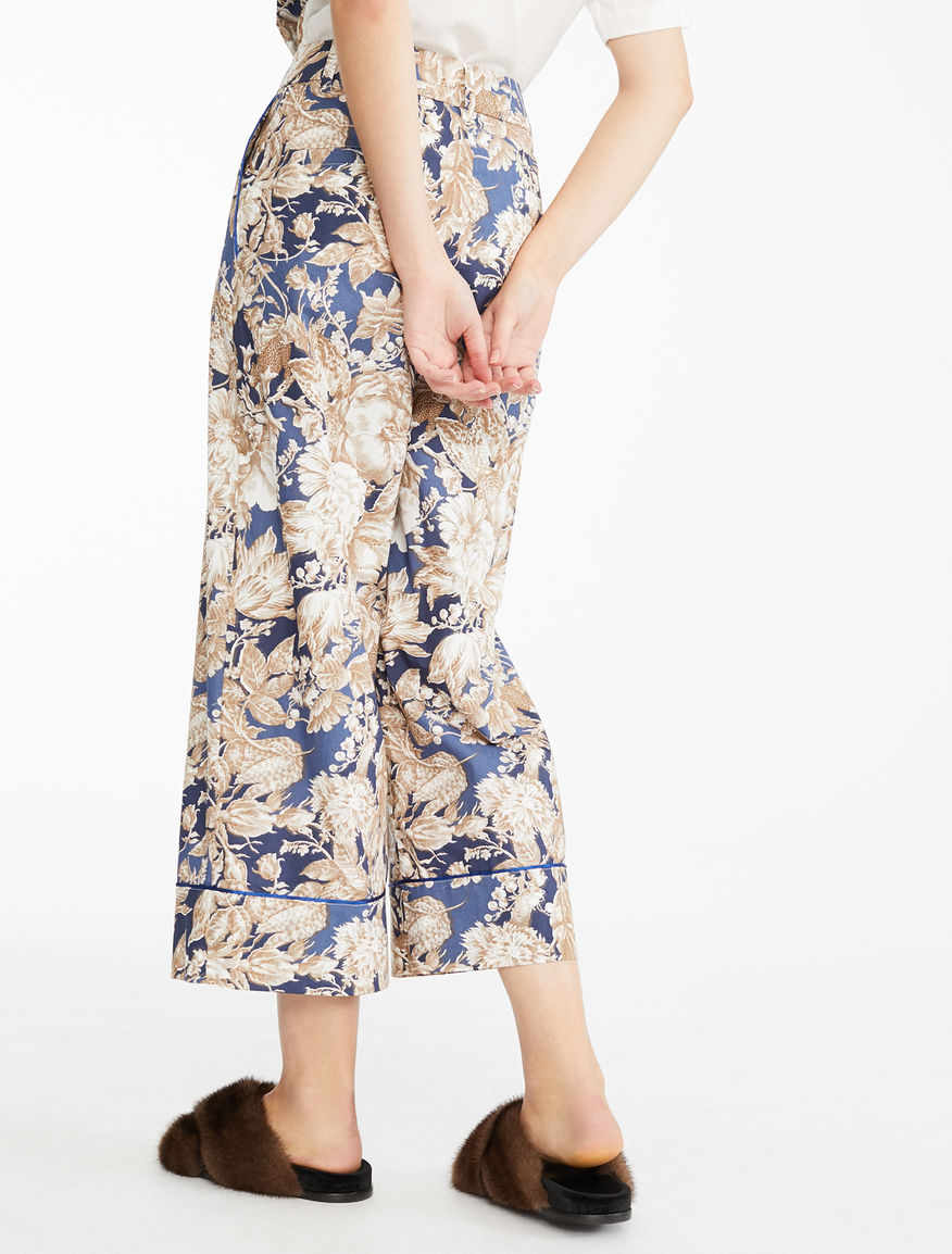 Cotton poplin trousers Weekend Maxmara Cotton poplin trousers Weekend Maxmara