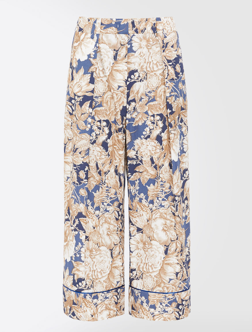 Cotton poplin trousers Weekend Maxmara Cotton poplin trousers Weekend Maxmara