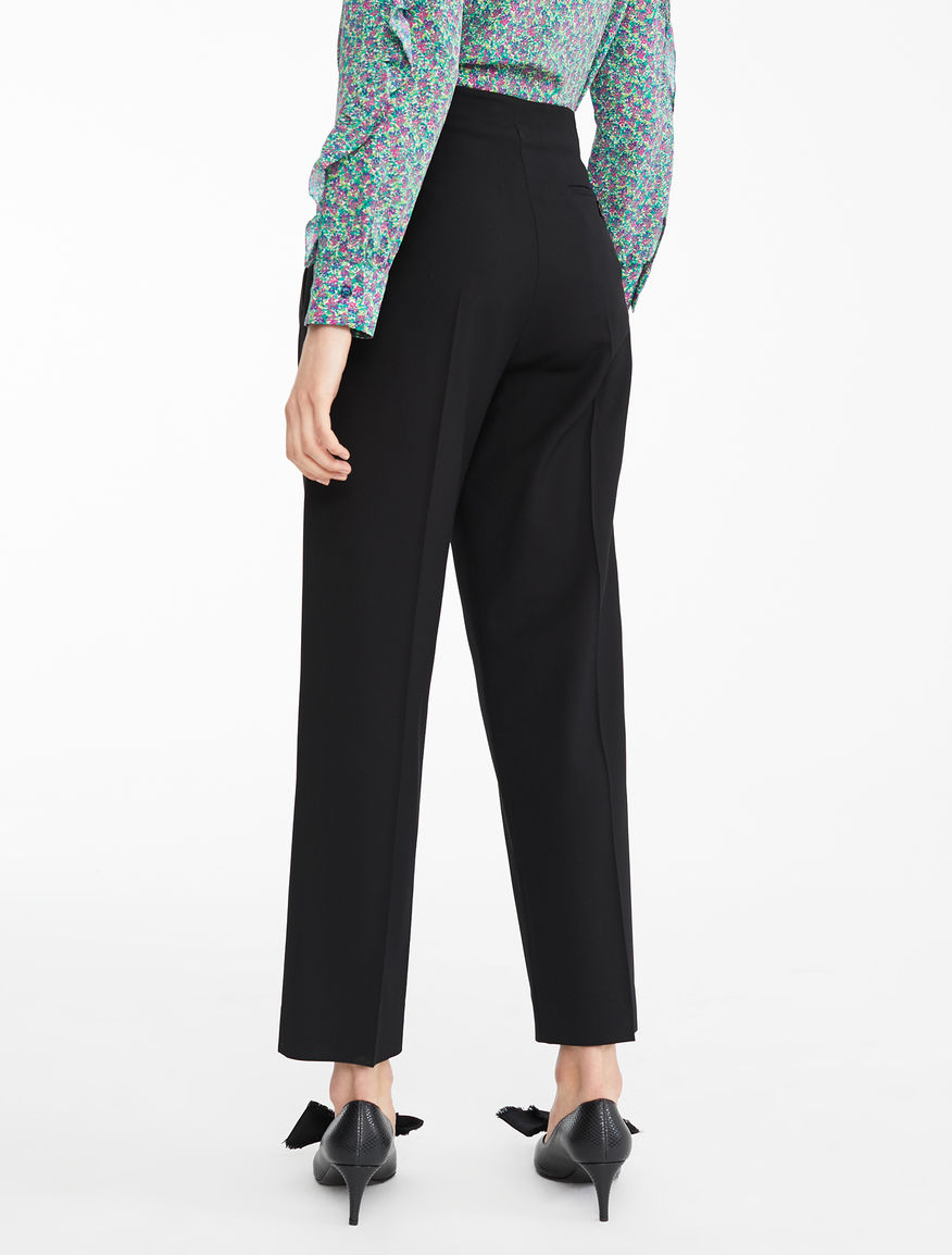 Wool and viscose twill trousers Weekend Maxmara Wool and viscose twill trousers Weekend Maxmara