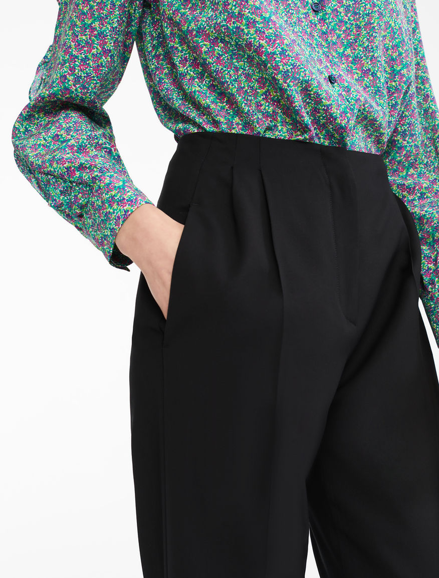 Wool and viscose twill trousers Weekend Maxmara Wool and viscose twill trousers Weekend Maxmara