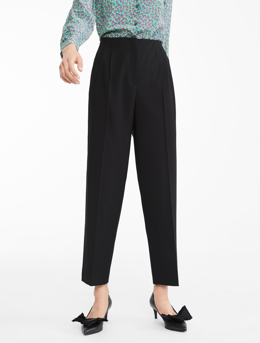 Wool and viscose twill trousers Weekend Maxmara Wool and viscose twill trousers Weekend Maxmara