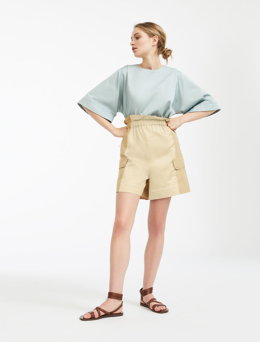 Cotton Ottoman trousers Weekend Maxmara Cotton Ottoman trousers Weekend Maxmara