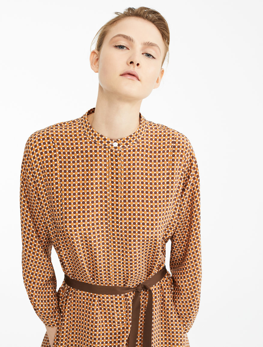 Silk crepe de chine dress Weekend Maxmara Silk crepe de chine dress Weekend Maxmara