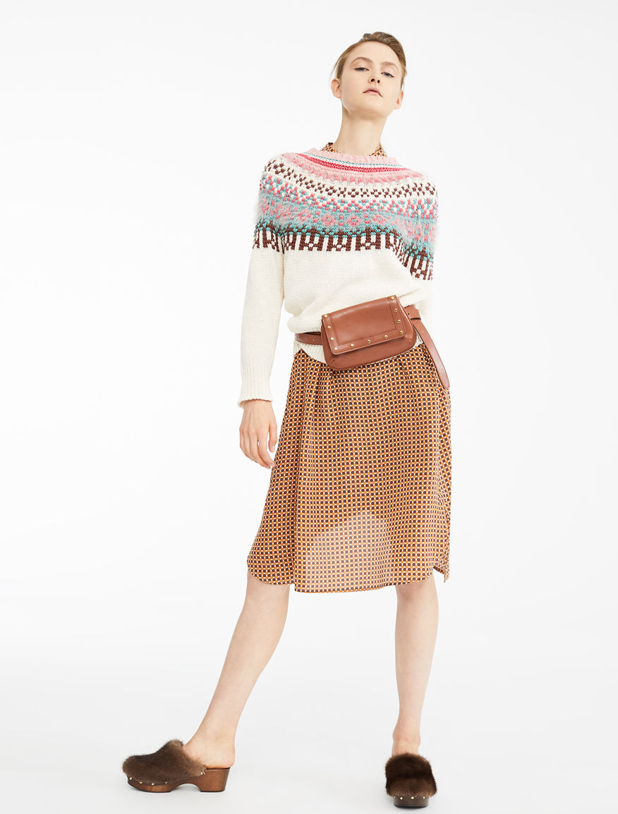 Silk crepe de chine dress Weekend Maxmara Silk crepe de chine dress Weekend Maxmara