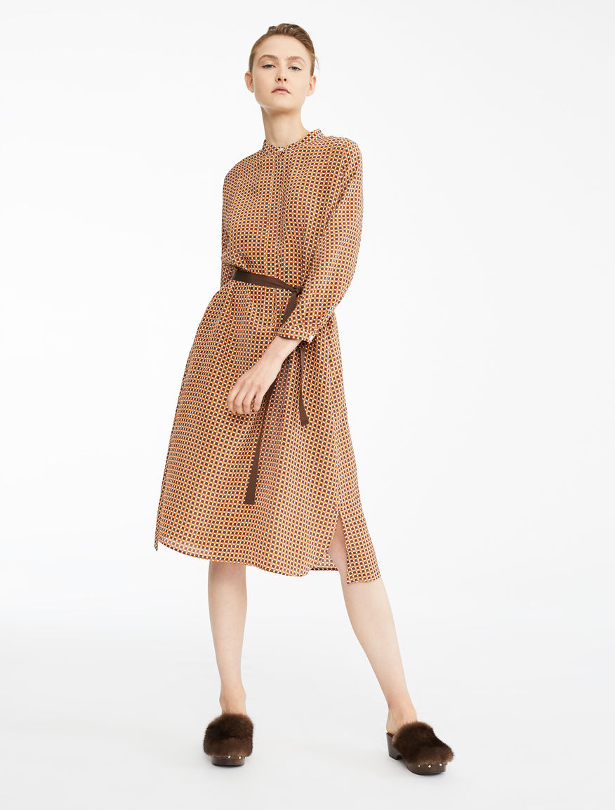 Silk crepe de chine dress Weekend Maxmara Silk crepe de chine dress Weekend Maxmara