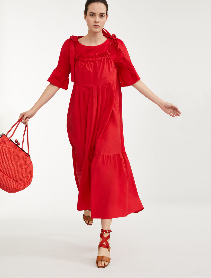 Cotton poplin dress Weekend Maxmara Cotton poplin dress Weekend Maxmara