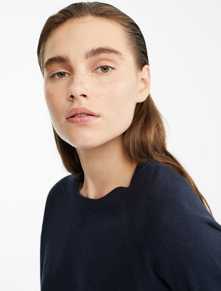 Maglia in filato di cotone e lana Weekend Maxmara Maglia in filato di cotone e lana Weekend Maxmara