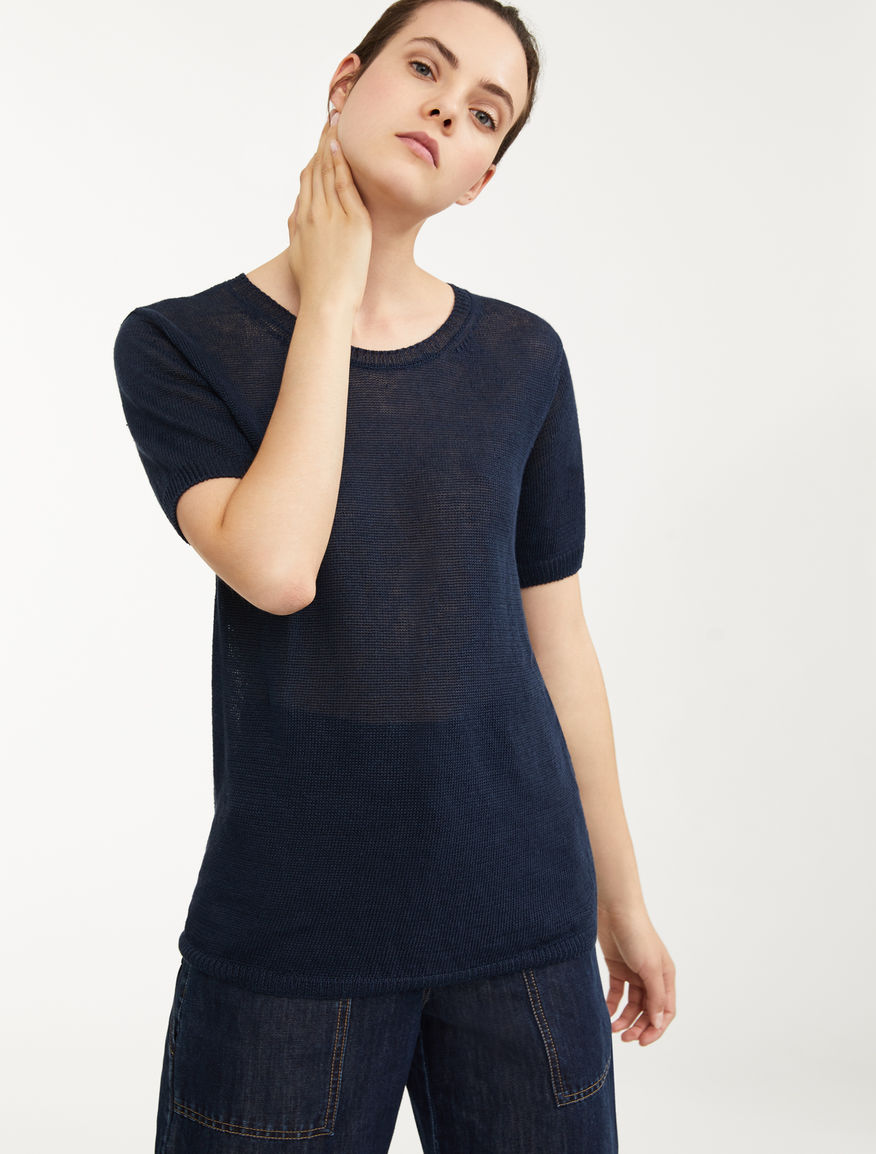 Linen yarn jumper Weekend Maxmara Linen yarn jumper Weekend Maxmara