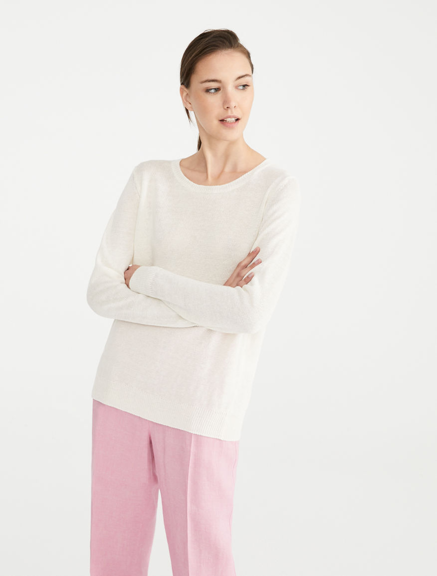 Maglia in filato di lino Weekend Maxmara Maglia in filato di lino Weekend Maxmara
