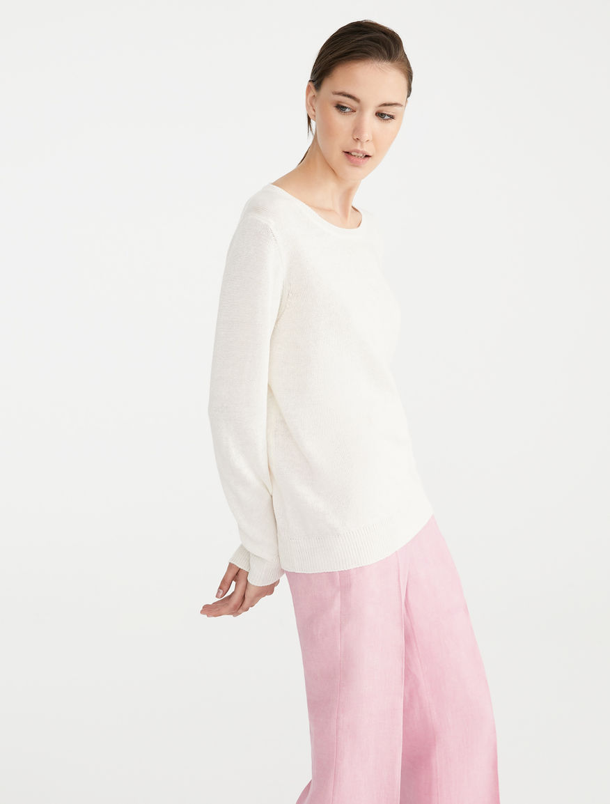 Maglia in filato di lino Weekend Maxmara Maglia in filato di lino Weekend Maxmara