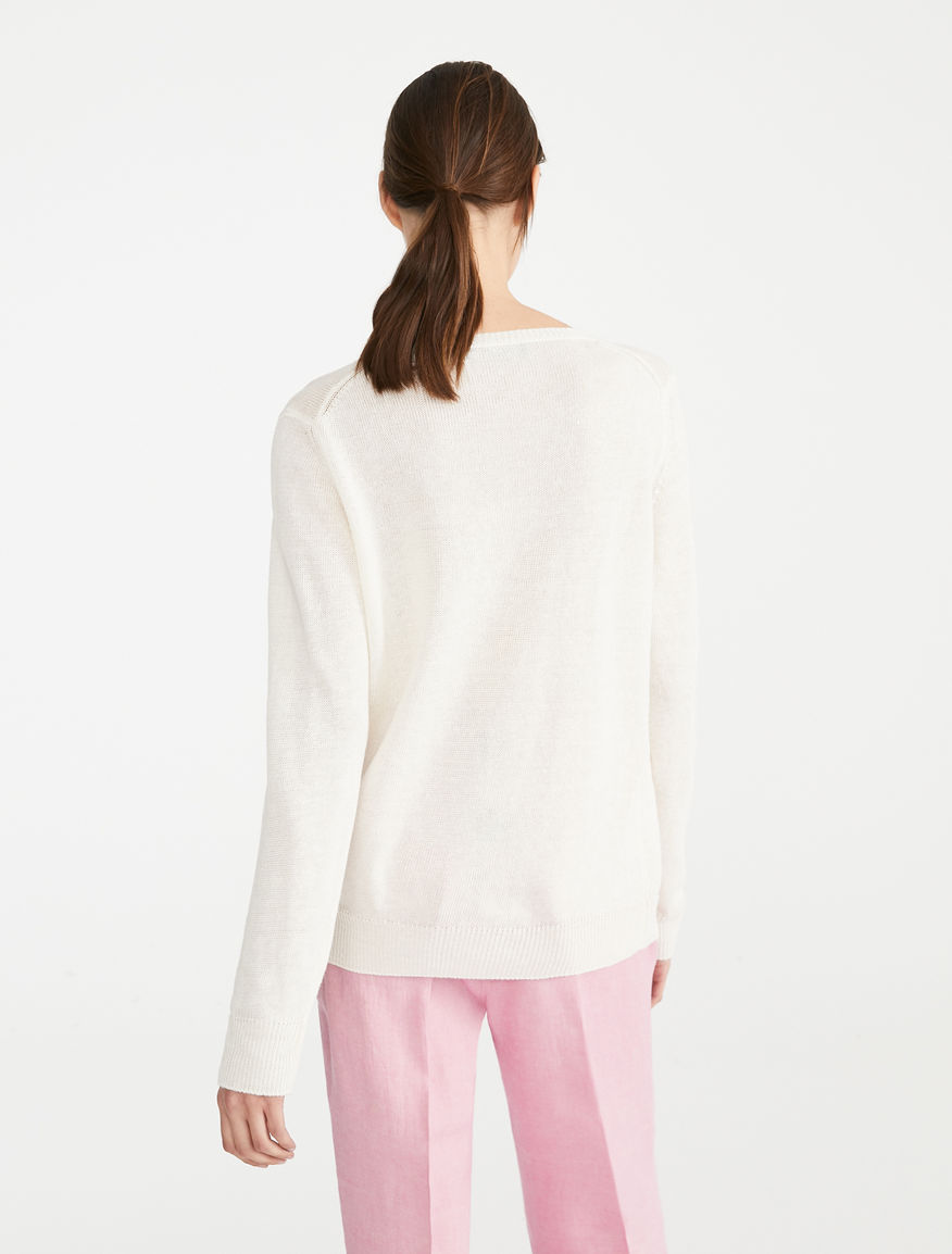 Maglia in filato di lino Weekend Maxmara Maglia in filato di lino Weekend Maxmara