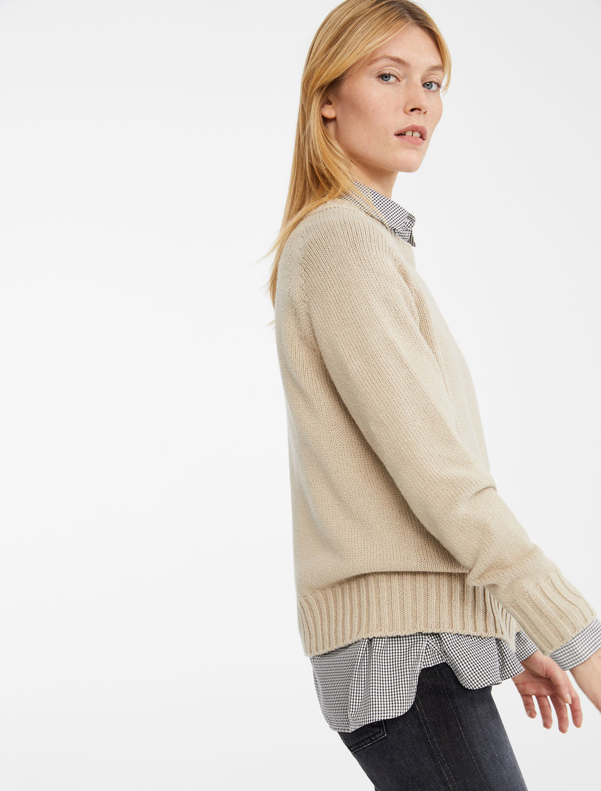 Maglia in filato di cachemire e cotone Weekend Maxmara Maglia in filato di cachemire e cotone Weekend Maxmara