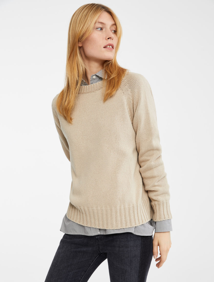 Maglia in filato di cachemire e cotone Weekend Maxmara Maglia in filato di cachemire e cotone Weekend Maxmara