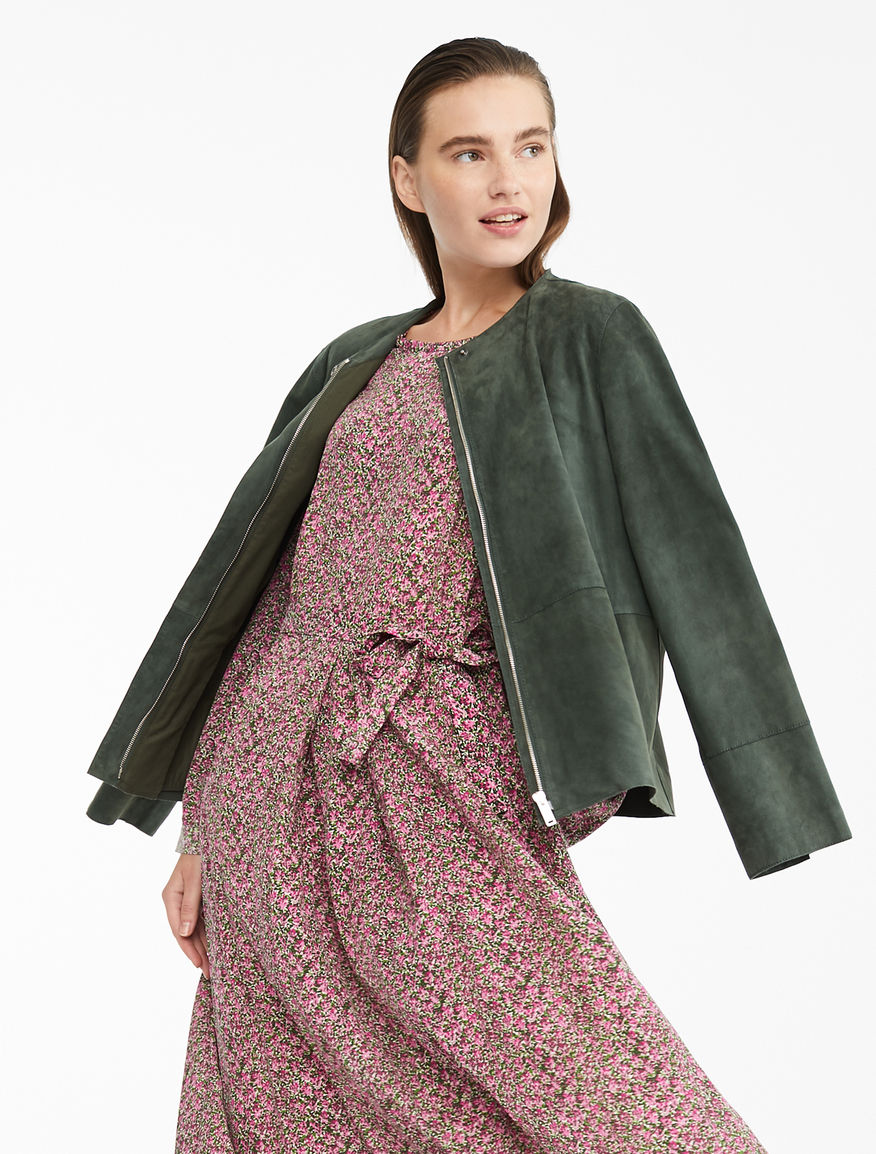 Suede jacket Weekend Maxmara Suede jacket Weekend Maxmara
